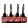 Pack of 4 - SWAN Ignition Coil for Volkswagen Beetle, Golf, Jeta, Lupo, Polo, Scirocco & Tiguan