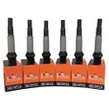 Pack of 6 - SWAN Ignition Coils for BMW 135i (3.0L Turbo)