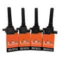 Pack of 4 - SWAN Ignition Coil for Mitsubishi Lancer 2.0L Turbo
