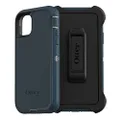 OtterBox Apple iPhone 11 Defender Series Screenless Edition Case - Blue (77-62459), Multi-Layer Defense, 4X Military Standards, Holster Kickstand