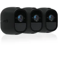 Arlo Skins for Arlo Pro - Arlo Certified Accessory - Set of 3, Works with Arlo Pro only, Black - VMA4200C