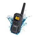 Oricom UHF2500 2 Watt Waterproof Handheld UHF CB Radio Single Pack - Waterproof Rating IPX7, Floats flashes in water, 80 Channels, 38 CTCSS and 83 DCS sub codes, Backlit Display, Duplex, Dual watch