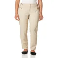Calvin Klein Women's Straight Pants (Regular and Plus Sizes), Smooth Latte, 10