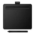 Wacom Intuos Small Drawing Tablet Bluetooth - Digital Tablet for Painting, Sketching and Photo Retouching with Pressure Sensitive Pen, Black - Ideal for Work from Home & Remote Learning