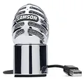 Samson USB Microphone Meteorite - Frequency 20Hz–20kHz - Ideal for Streaming, Poscasting, Gaming and Recording Music - Plug-and-Play (White)