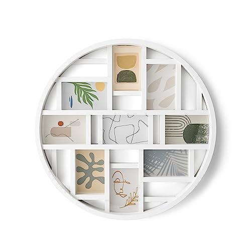 Umbra Luna 9-Opening Collage Wall Frame, White