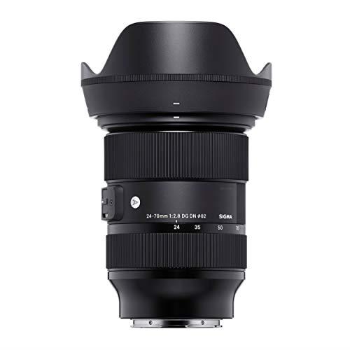 Sigma 578965 24-70mm f/2.8 DG DN Art Lens for Sony E-Mount, Black