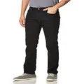 Lee Men's Modern Series Slim-Fit Tapered-Leg Jean, Black, 34Wx30L