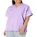 Cherokee Scrubs for Women Workwear Originals V-Neck Top 4700, Orchid, 3X-Large Plus