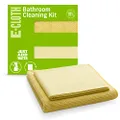 e-cloth Bathroom Pack-2 Microfiber Cleaning Cloths, Combo, Yellow, 2 Count