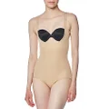 Maidenform Flexees Women's Ultimate Slimmer Wear Your Own Bra Torsette Body Briefer #2656, Body Beige, Large