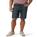Wrangler Authentics Men's Classic Relaxed Fit Five Pocket Jean Short ( Moonlight_Size 36)