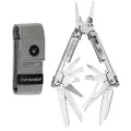 LEATHERMAN, FREE P4 Multitool with Magnetic Locking, One Size Hand Accessible Tools and Premium Nylon Sheath and Pocket Clip, Made in the USA