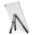 Twelve South 12-1805 Compass Pro for iPad | Portable Display Stand with 3 Viewing/Typing Angles, iPad and iPad Pro, Silver