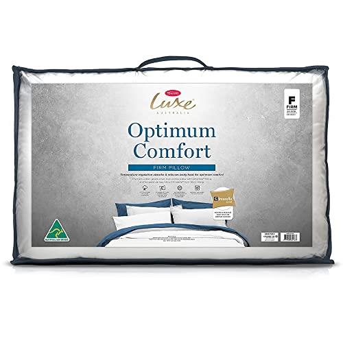 Tontine Luxe Optimum Comfort Anti-Microbial Sleeping Support Pillow Firm Profile