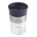 Celestron Omni 12mm Plossl Eyepiece, Fits Telescopes with 1.25" Focuser, Medium Magnification, Black (93319)