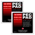 PEC-PAD Lint Free Wipes 4”x4” Non-Abrasive Ultra Soft Cloth for Cleaning Sensitive Surfaces like Camera, Lens, Filters, Film, Scanners, Telescopes, Microscopes, Binoculars. (100 Sheets Per/Pkg) 2-Pack