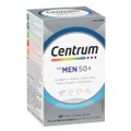 Centrum For Men 50+, Multivitamin with Vitamins & Minerals to Support Vitality, Immunity, Heart Health & Mental Performance, 60 Tablets