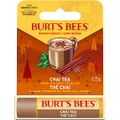 Burt's Bees 100% Natural Origin Moisturising Lip Balm, Chai Tea with Beeswax, 1 Tube, 4.25g