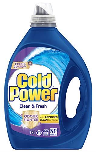 Cold Power Laundry Detergent Liquid Odour Fighter 1.8L