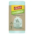 Glad To Be Green Plant Based Bags, 35 Wavetop Tidy Bags, Small Size Fits 18L Bin, 35 Count