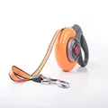 Fida Retractable Dog Leash, Orange, Large