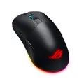 ASUS ROG Pugio II Wireless Ambidextrous Gaming Mouse - 2.4GHz, Bluetooth, 7 Programmable Buttons, Customisable Side Buttons, Aura Sync RGB Lighting