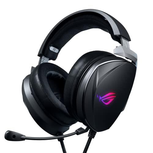 ASUS ROG Theta 7.1 Gaming Headset - USB-C, 7.1 Surround Sound, ASUS AI Noise-Cancelling Microphone, ROG Home-Theatre-Grade 7.1 DAC, Aura Sync RGB Lighting, Compatible with Mobile, PC, PS5, PS4, Switch
