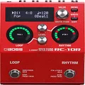 BOSS Rc-10R Next Generation Rhythmic Loop Station, for Modern Song Performers,Red