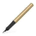 Faber-Castell Ergonomic Grip 2011 Fountain Pen, Gold Edition – Medium, (40-140927)