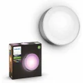 Philips Hue Daylo White & Colour Ambiance Smart Outdoor Wall Light, White, Compatible with Alexa, Google Assistant and Apple HomeKit