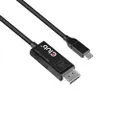 CLUB3D CAC-1557 USB C to Displayport Cable 1.4 8K 60Hz, 4K 120Hz and Displayport to USB C bi-Directional 1.8 Meter/6 Feet HDR Support.