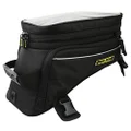 Nelson-Rigg Trails End Adventure Motorcycle Tank Bag RG-1045, Black, Holds 12.39/16.52 Liters