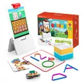 Osmo-Little Genius Starter Kit for Fire Tablet + Early Math Adventure-6 Educational Games-Ages 3-5-Counting, Shapes & Phonics-STEM Toy Gifts-Ages 3 4 5(Osmo Fire Tablet Base Included-Amazon Exclusive)
