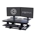 Ergotron WorkFit-TX - Standing Desk Converter - Rectangular - Black