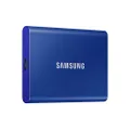 Samsung Portable SSD T7, 1TB, Indigo Blue, USB3.2, Type-C, R/W(Max) 1,050MB/s, Aluminium Case