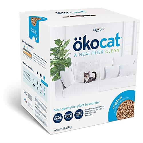 ökocat Natural Wood Cat Litter, 19.8-Pound, Clumping