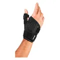 Mueller Reversible Thumb Stabilizer, Black, One Size Fits Most | Stabilizing Thumb Brace