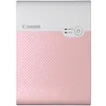 Canon SELPHY Square QX10 Portable Colour Photo Wireless Printer (Pink) - A Compact WiFi Printer That Prints Quality Square Photos and Connects Directly to Your Smartphone.