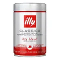 illy Classico Espresso Medium Roast Ground Coffee, 250 g - Authentic Italian Blend for Rich Espresso Experience - 100% Arabica Beans - Perfectly Ground for Espresso Machines