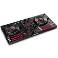 Numark Mixtrack Platinum FX – DJ Controller For Serato DJ with 4 Deck Control, DJ Mixer, Built-in Audio Interface, Jog Wheel Displays and FX Paddles