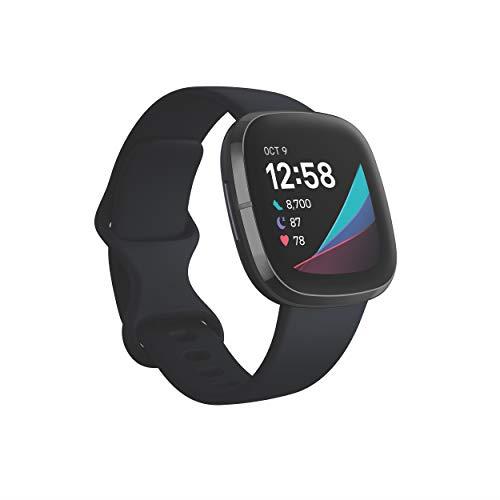 Fitbit [International Version] Sense Advanced Health Watch - Carbon/Graphite
