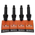 Pack of 4 - Swan Ignition Coils for Hyundai Veloster & Kia Cerato, Pro Cee’d (1.6L Turbo)