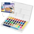 Faber-Castell Vibrant Creative Studio Watercolour Paint Kit – Set of 36, (18-169736) (FC169736AZ)