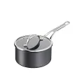 TEFAL Jamie Oliver by Tefal Cooks Classic Non-Stick Induction Hard Anodised Saucepan + Lid 18cm, H9122344