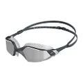 Speedo Aquapulse Pro Mirror Swim Goggles, Grey/Silver/Chrome