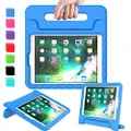 AVAWO New Ipad 9.7 2017 Model Kids Case - Light Weight Shock Proof Convertible Handle Stand Friendly Kids Case for Apple Ipad 9.7-Inch 2017 Latest Gen/Ipad Air/Ipad Air 2 Tablet - Blue