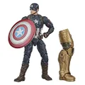 Marvel - Legends Series - 6 Inch Captain America - with 2 Accessories - Avengers - Premium Action Figure and Toys for Kids - Boys and Girls - Ages 4+