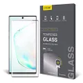 Olixar Screen Protector for Samsung Galaxy Note 10, Tempered Glass - Shock Proof, Anti-Scratch, Anti-Shatter, Bubble Free, Clear HD Clarity Full Coverage Case Friendly - Easy Application