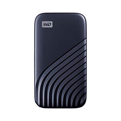 Western Digital My Passport SSD, 1TB, Blue Color, USB 3.2 Gen-2, 1050MB/s (Read) and 1000MB/s (Write)